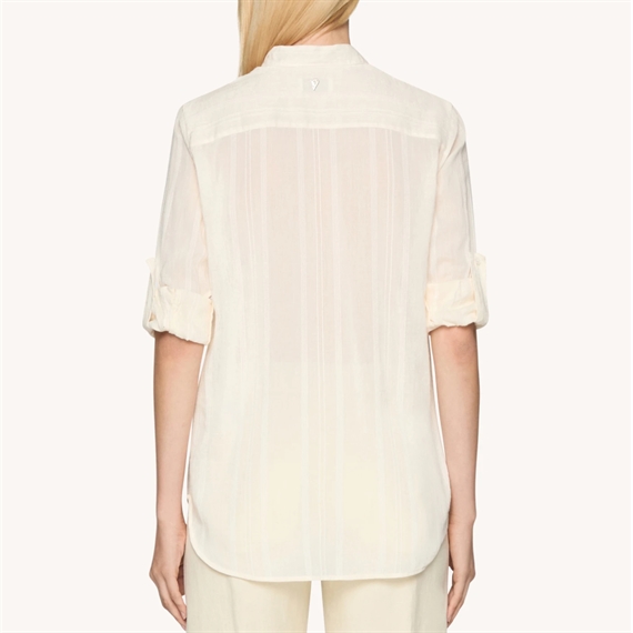 Dondup Camica Skjorte, Off White 